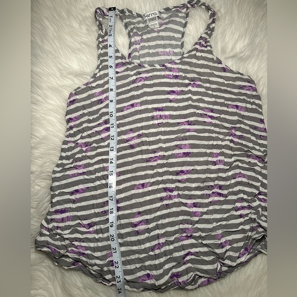 Y2K PacSun Women’s Striped Tank, Size Large - Picture 7 of 7